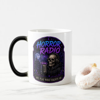 Horror Radio Plays what Haunts You colour morph Mu Magic Mug