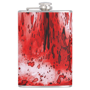 Horror Scary Bloody Halloween Hip Flask