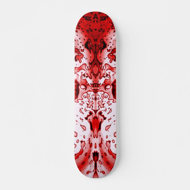 Horror Scary Bloody Halloween Skateboard (Front)