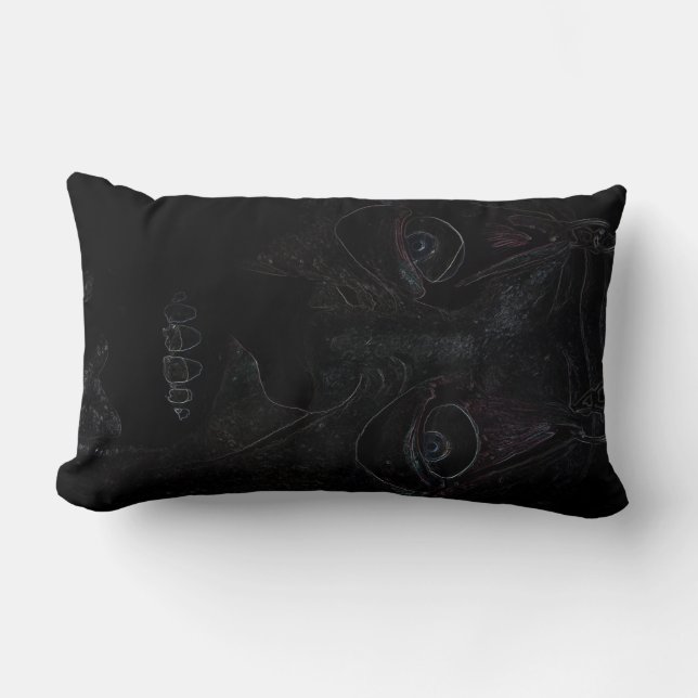 Horror Skull Hug Me Pillow Scream (Front)