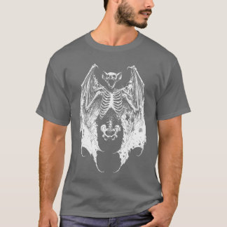 Horror Vampire Bat Skeleton Goth Gothic Vampirecor T-Shirt