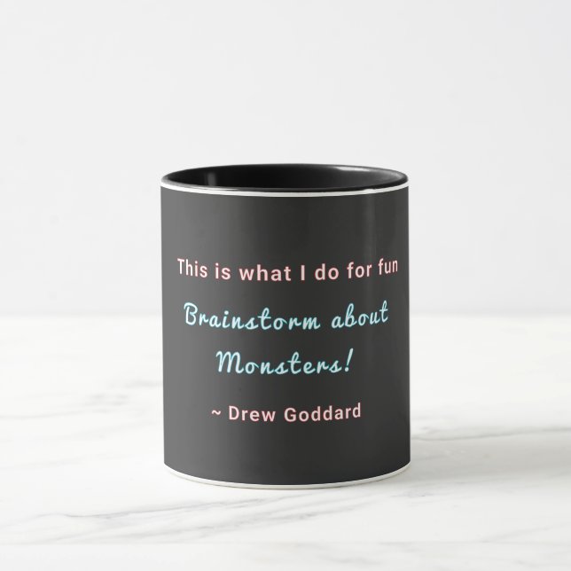 Horror Writer Personalized Mug (Center)