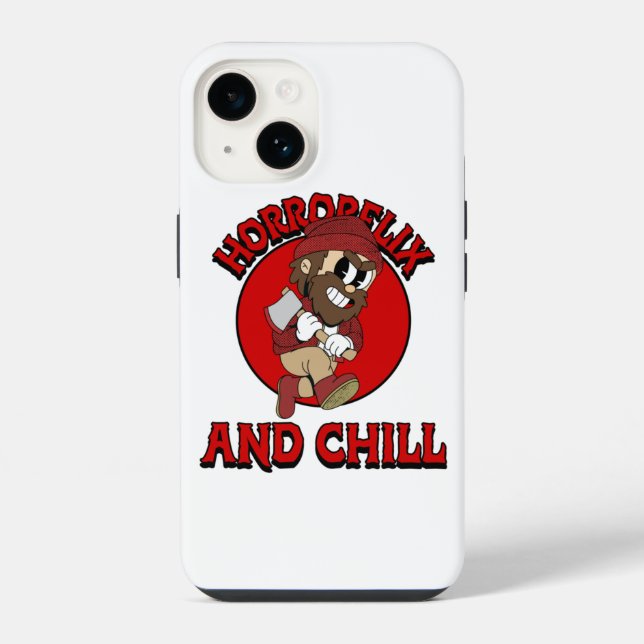 Horrorflix And Chill  iPhone Case (Back)