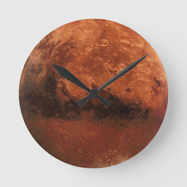 "Hors de ce monde" Pleine horloge Mars (Recto)