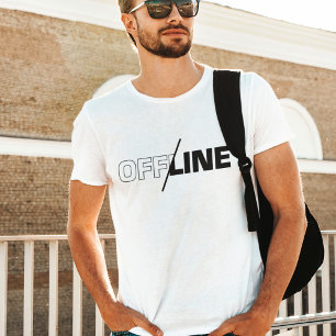 Hors ligne   T-Shirt d'humour Geek