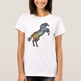 Horse 0f Colours Leaping Rainbow T-Shirt
