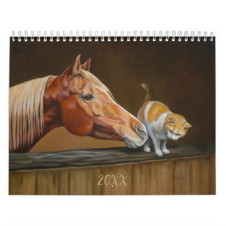 Horse and Animal Art 2023 Customized Calendar
