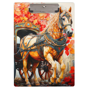 Horse and Carriage Clipboard