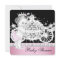Horse and Carriage Pink Princess Baby Shower