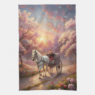 Horse and Cart Kitchen Towel