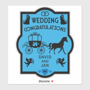 Horse And Cart Romantic Wedding