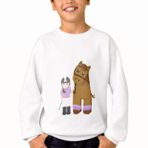 Horse and girl - Fille et cheval