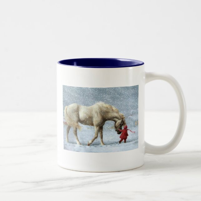 Horse and Girl Mug (Right)