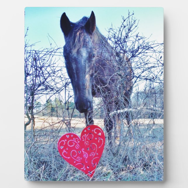 Horse and  Heart Plaque (Front)