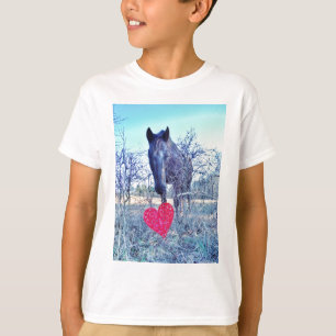 Horse and  Heart T-Shirt