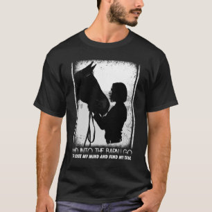 Horse And Into The Barn I Go To Lose My Mind T-Shirt