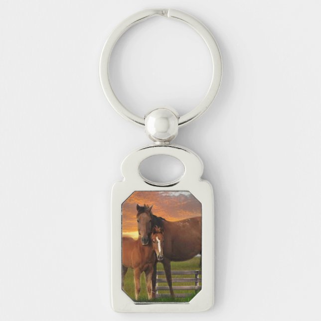 Horse and pony keychain (Front)