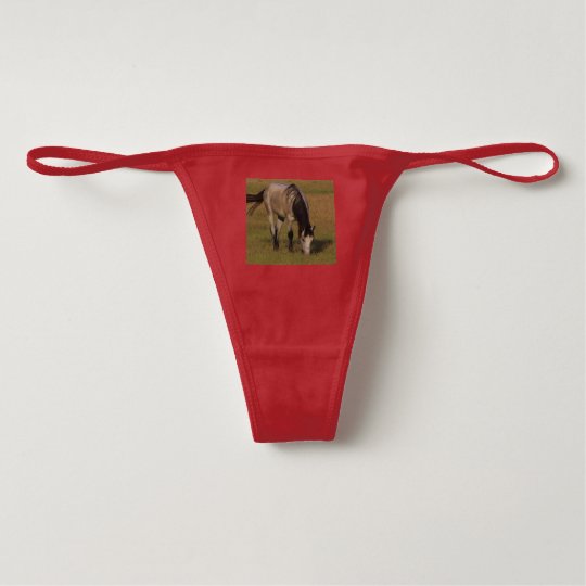 Horse and Puppy Thongs