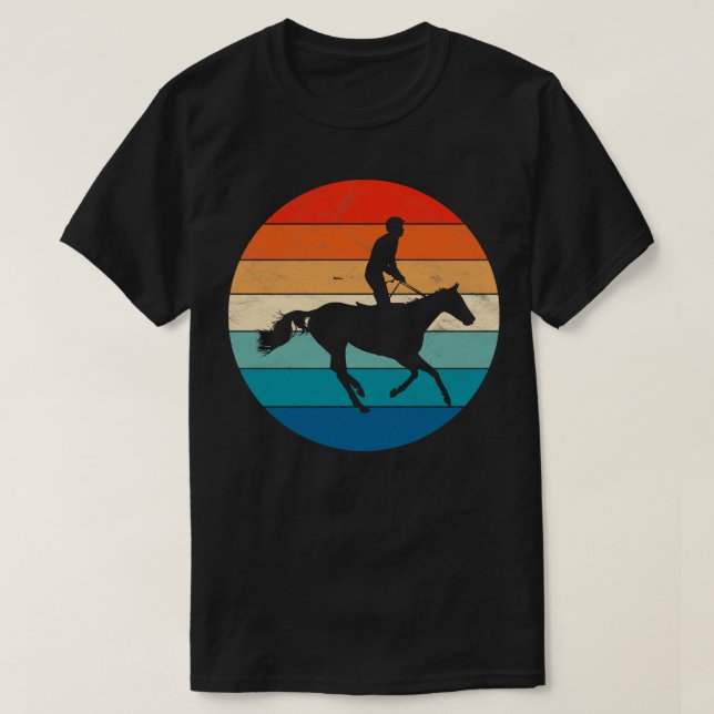Horse and Rider T-Shirt (Design Front)