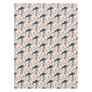 Horse and Rider Tablecloth Equestrian Folk Art