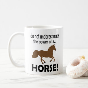 Horse Animal Cute Funny Horse  Coffee Mug