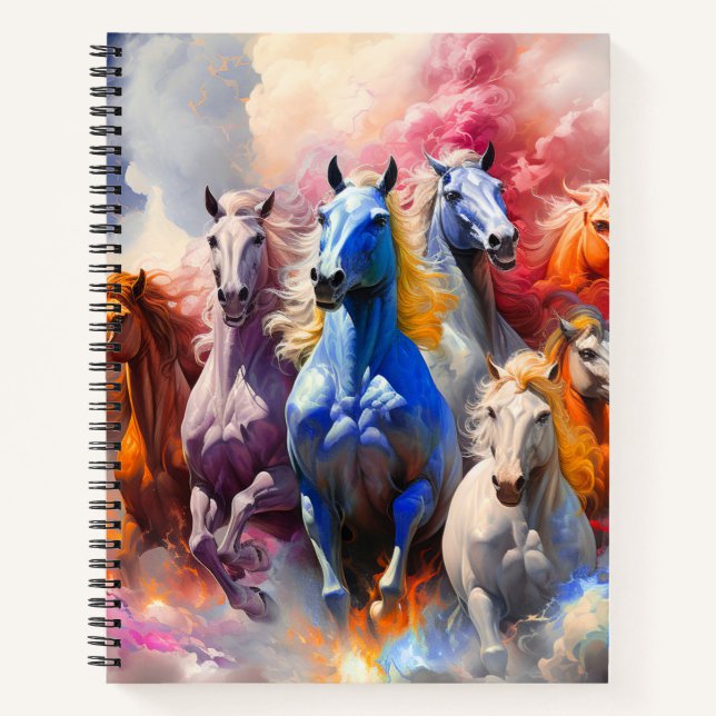 Horse Art Notebook (Front)