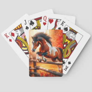 Horse Art Playing Cards