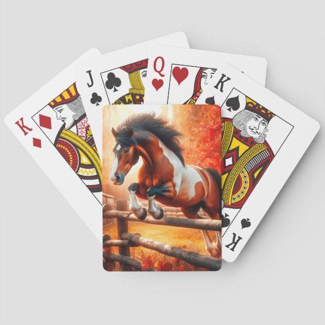 Horse Art Playing Cards (Back)