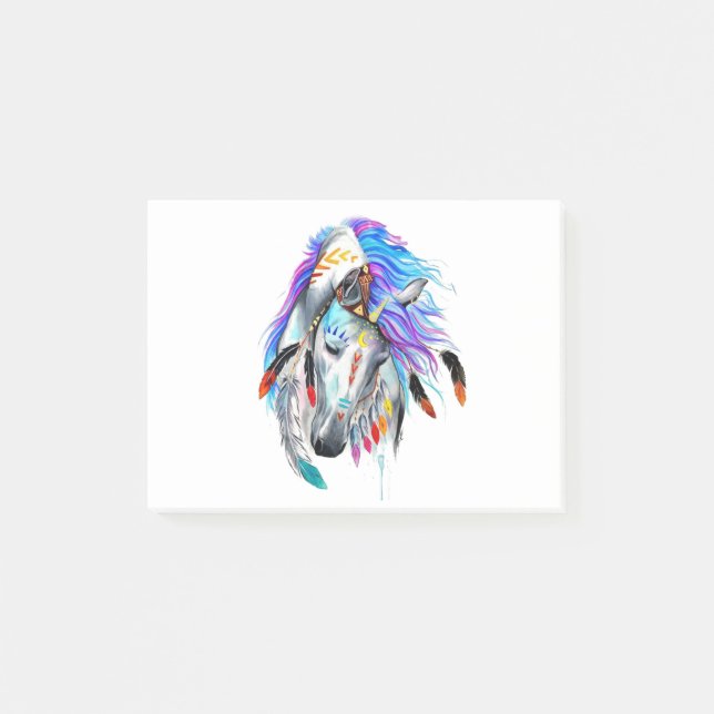 Horse Art Post-it Notes (Front)