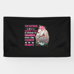 Horse Art The Softness Of A Horse's Eye Banner