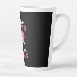 Horse Art Wild Hearts Can't Be Broken Latte Mug