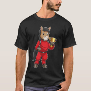 Horse as Champion with Trophy T-Shirt