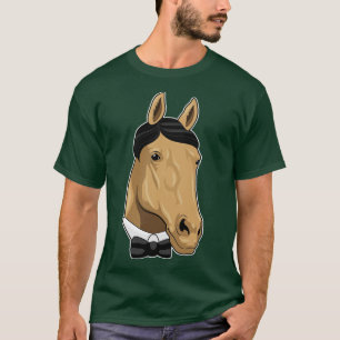 Horse as Gentleman with Bow tie T-Shirt