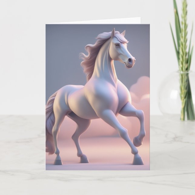 Horse at Heavens Gate Card (Front)