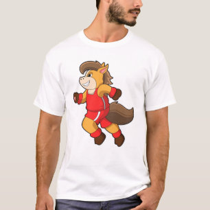 Horse at Running T-Shirt
