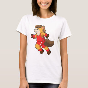Horse at Running T-Shirt