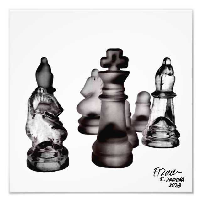 Horse Attack Photo Print (Front)