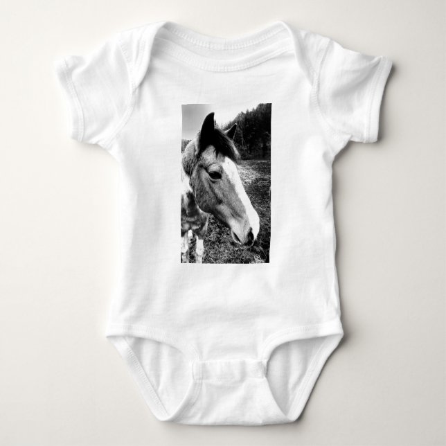 Horse Baby Bodysuit (Front)