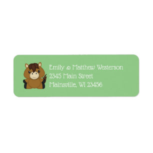 Horse Baby Shower Green