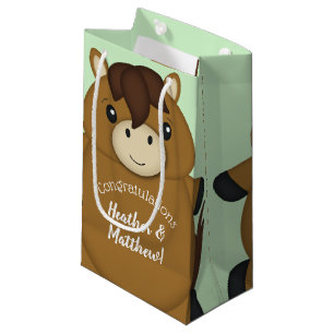 Horse Baby Shower Small Gift Bag