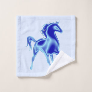 Horse Bath Towels Blue or Choose Colour