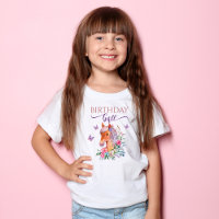 Horse birthday personalized matching family shirt