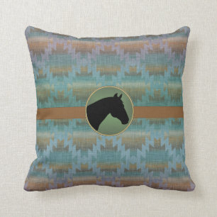 Horse Blanket Western Designer Pillow