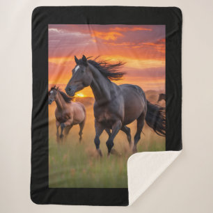 Horse Blanket - Wild Horses