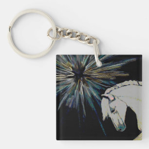 Horse Blast Keychain