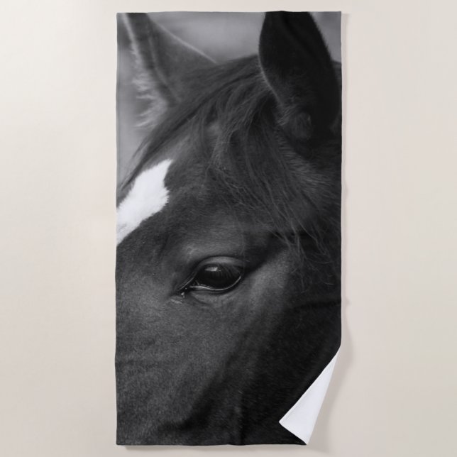 Horse btcna beach towel (Front)