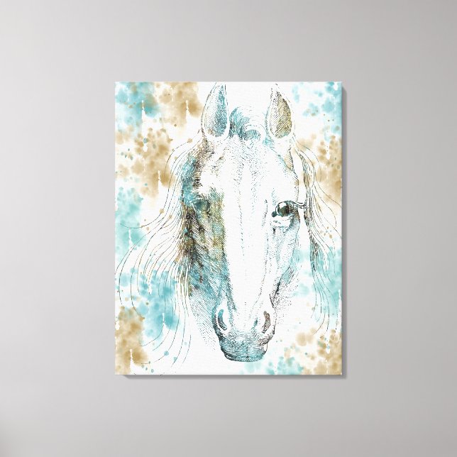 Horse Canvas Print (Front)