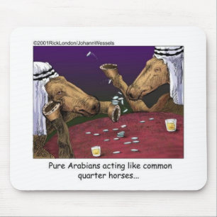 Horse Cartoon Gifts Tees & Collectibles Mouse Pad