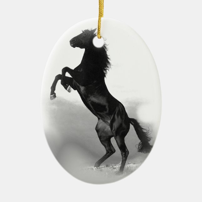 Horse Ceramic Ornament (Front)