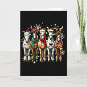 Horse Christmas Gifts For Horse Lovers Uni-kids Un Card